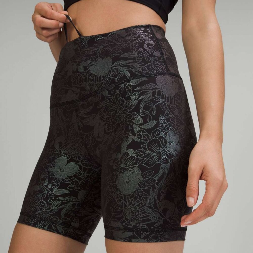 lululemon Wunder Train High-Rise 6" Short *Foil
